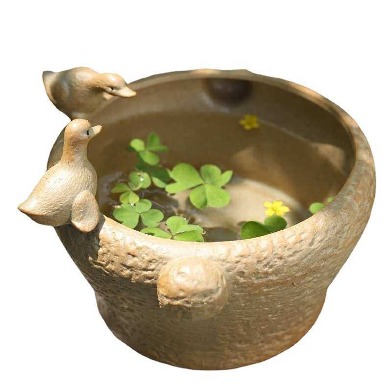 碗莲盆陶瓷盆多肉盆大口径无孔花盆水培绿植专用盆栽家用盆花瓶大,鲜花速递/花卉仿真/绿植园艺,花盆,淘宝优惠券,粉丝福利购,淘宝优惠卷