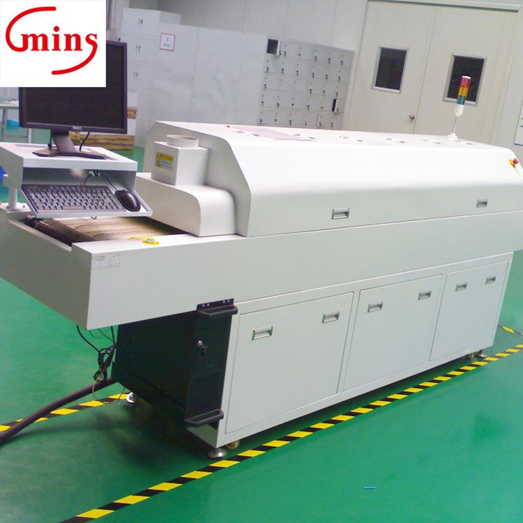 【台式回流焊】现货全自动回流焊式接机 小型五温区回流焊