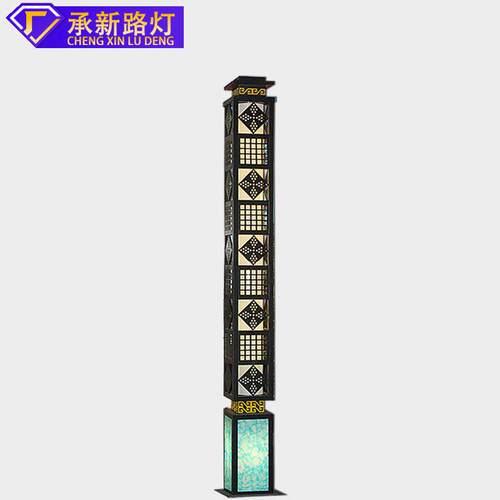 厂家定制景观灯方形LED公园户外大型庭院灯5米中式园林景观灯柱