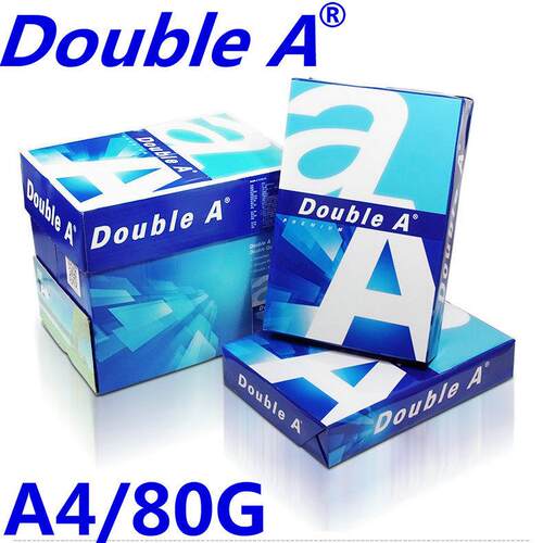 包邮Double A达伯埃A4纸70g80g双A打印覆印纸 加厚双面 单包500张