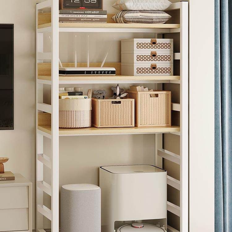 扫地机器人置物架落地客厅收纳架下面放饮水机垃圾桶阳台铁艺花架