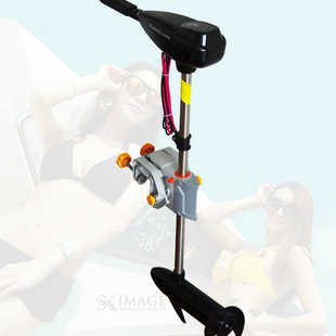 皮划艇电动船外机不锈钢铝合金挂桨橡皮艇32磅螺旋桨马达推进器