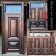 真铜漆防晒防盗门钢质安全农村自建房屋入口门入口门别墅门