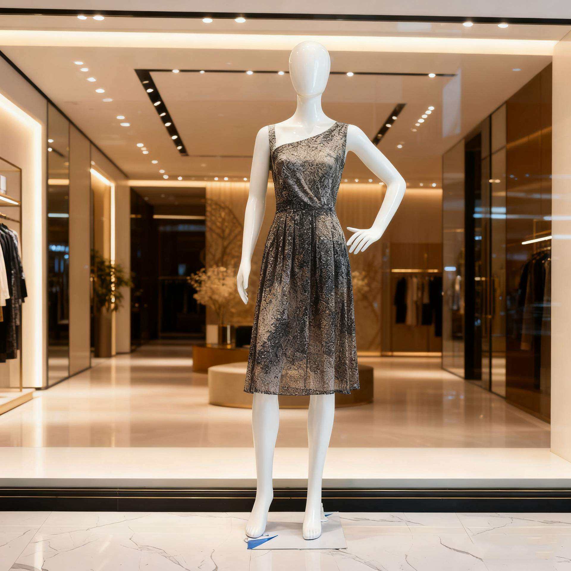 假人模特人台全身假人体服展示架女装店全身模特架服装店模特道具