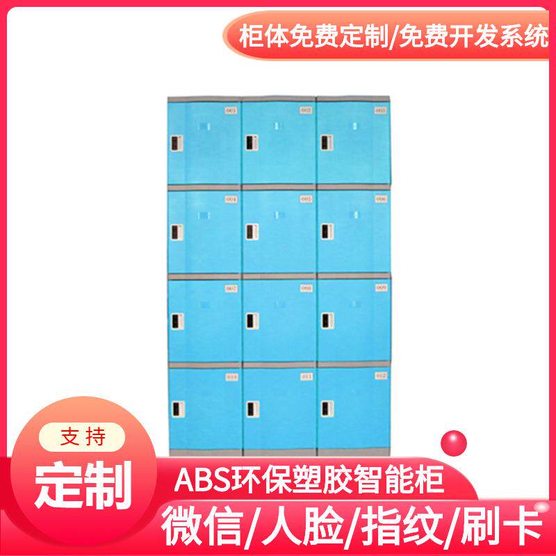 兰州ABS塑胶智能储物柜/儿童亚克力电子存包柜/联网付费寄存柜