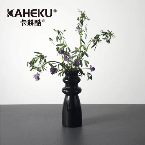 kaheku中古法式小花瓶高级感复古家居装饰品轻奢样板房茶几摆件