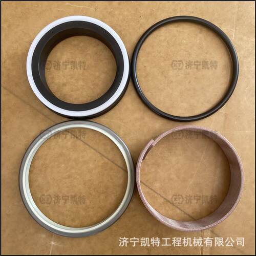 挖掘机 履带涨紧油缸密封 PC400/450挖机 底盘链条张紧黄油封