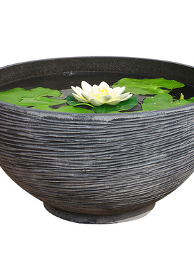 古法古法鱼缸莲花专用庭院花瓶