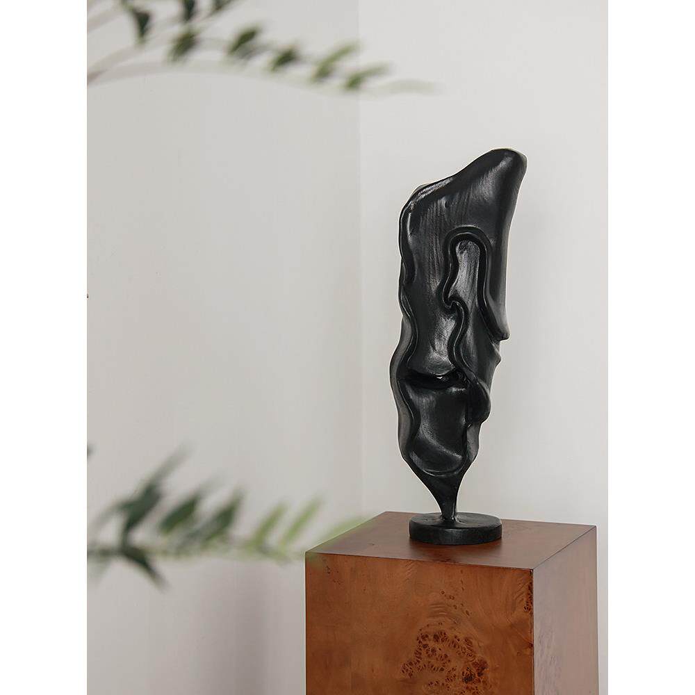 戊际中古雕塑底座树瘤皮木墩家居客厅抽象艺术木雕落地装饰品摆件