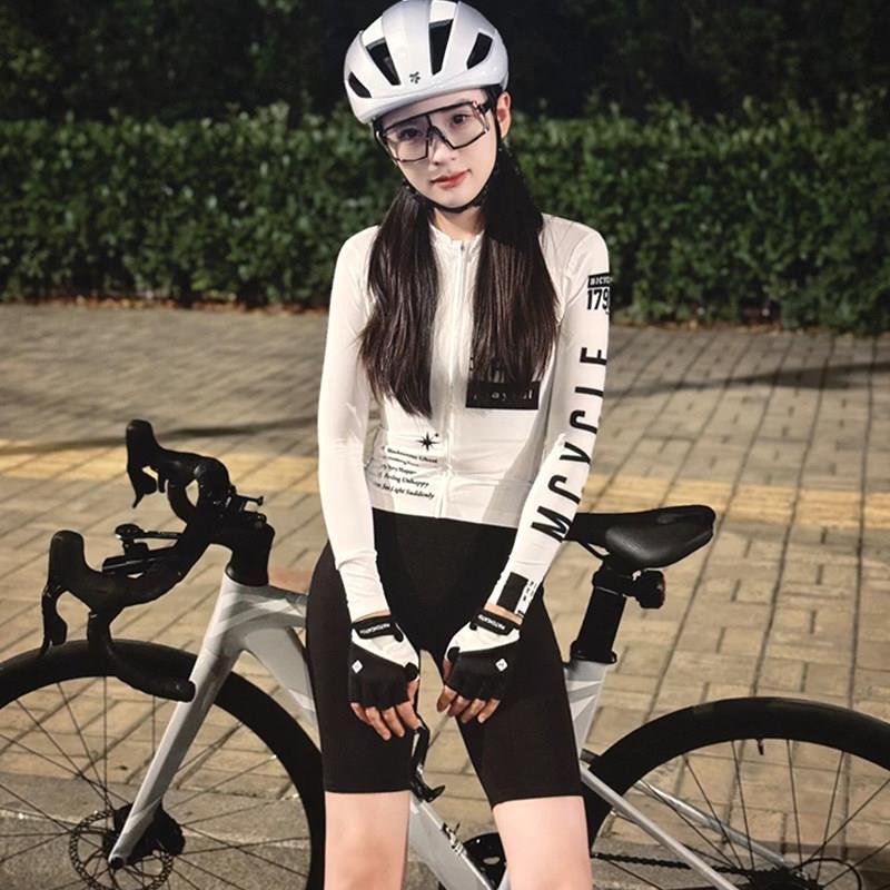 骑行服套装双箭头骑行裤女款2026新款春秋季防风自行车短裤男夏季
