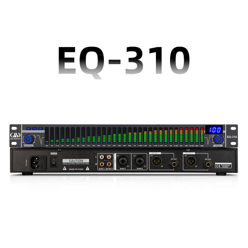 Glen ralston格伦士顿31段DSP数字处理均衡器带压限降噪图示均衡