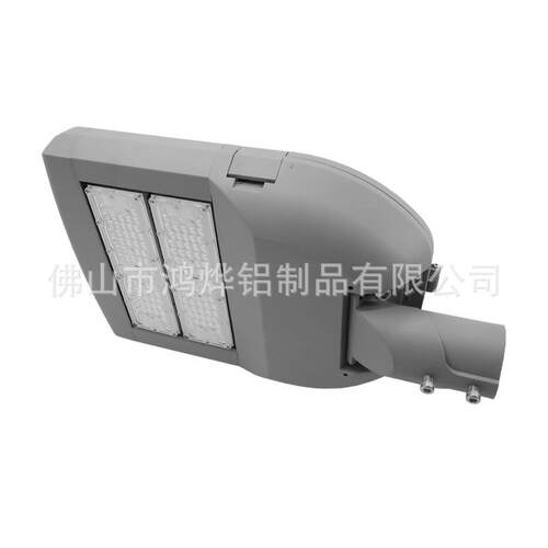 生产led模组路灯外壳90w100w调角度户外道路照明路灯头套件