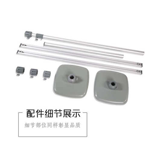背景展示架合金制作便携式屏风架子伸缩可速展展广告快展架展会便