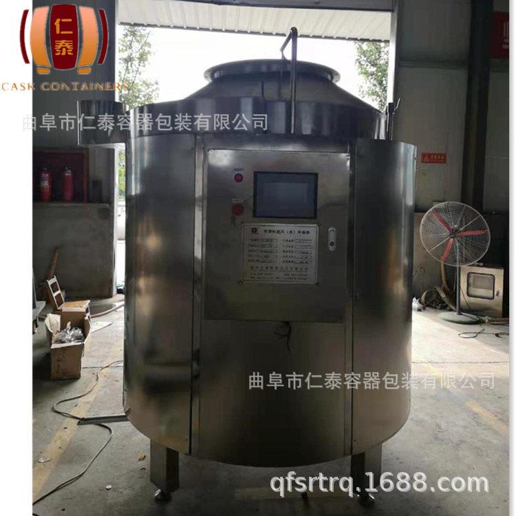 白酒厂生产全套设备不锈钢酿酒冷却器清洗酿酒冷却器要求图片