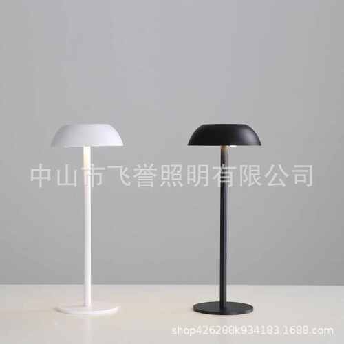 轻奢装饰台灯摆件调光触摸氛围充电台灯卧室床头小夜灯