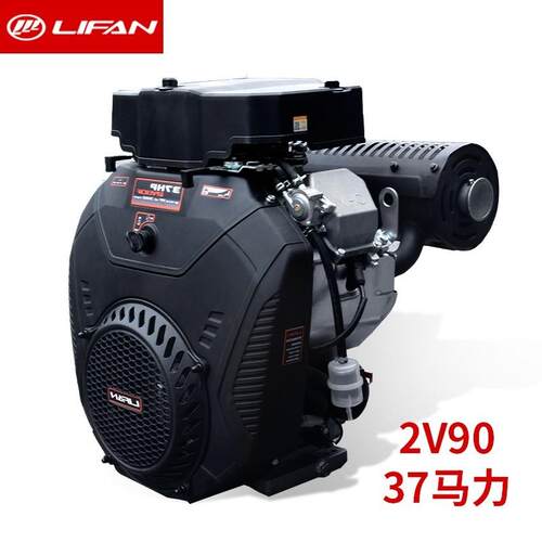 力帆LIFAN双缸发动机汽油37马力LF999Cc2v90FD疏通机工程机械用