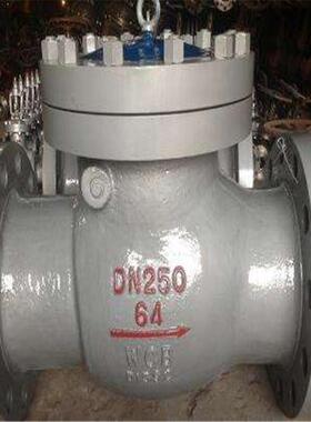 高温高压法兰止回阀H44HDN40旋启式铸钢高压止回阀