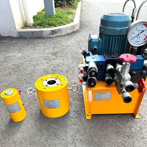 DYG100-200电动液压千斤顶 桥梁大吨位液压顶顶升工具操作简单