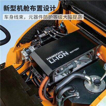 杭叉X系座驾式锂电电叉4吨CPD40车3吨全动四轮平衡重E杭电州叉车