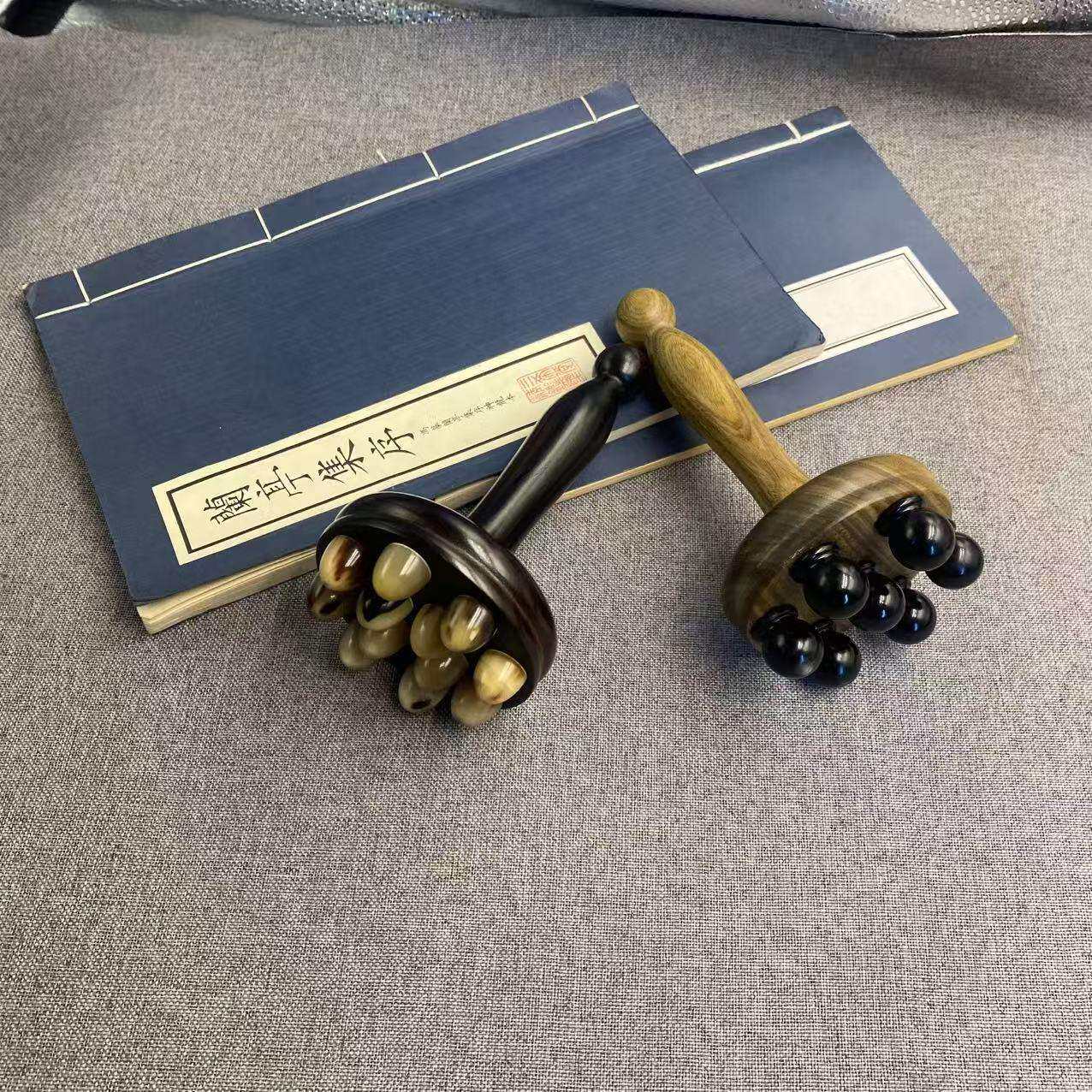 大齿牛角经络刷肚子腿腹部刮痧神器身体按摩带脉经络梳