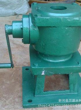 直销启闭机闸门-QLC型手动侧摇式螺杆启闭机1T侧摇启闭机