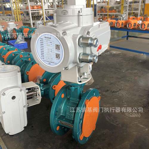 百司特衬氟防腐蚀电动蝶阀D941F46-16CDN80厂家直销价格优惠