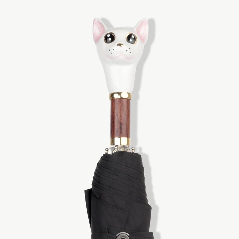 正品SUNM女YHOME?萌雨猫伞雨伞折叠晴雨两爱用伞男女可创意潮流创