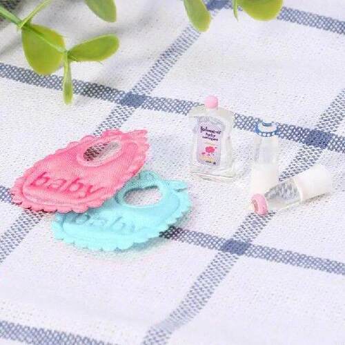 WXTD 1:12 Miniature Dollhouse Bathroom Accs Shampoo Feeding