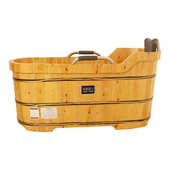 木桶泡澡桶成人浴缸洗澡桶沐浴桶大人家用实木全身熏蒸桶坐浴盆