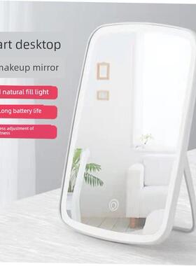 LED makeup mirror with light filling female vanity mirror