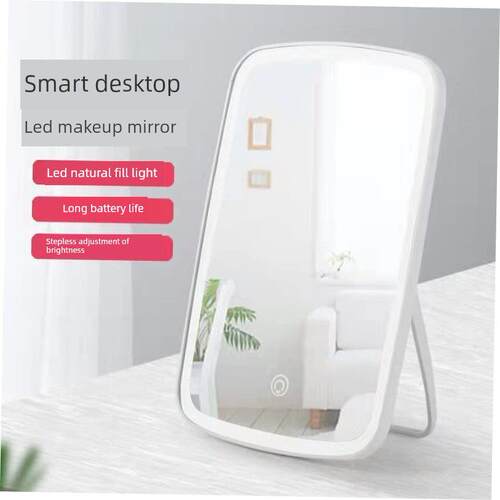 LED makeup mirror with light filling female vanity mirror