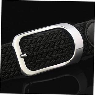 Black Men Man For Leather Belt Belts Male Mens Jeans Waist