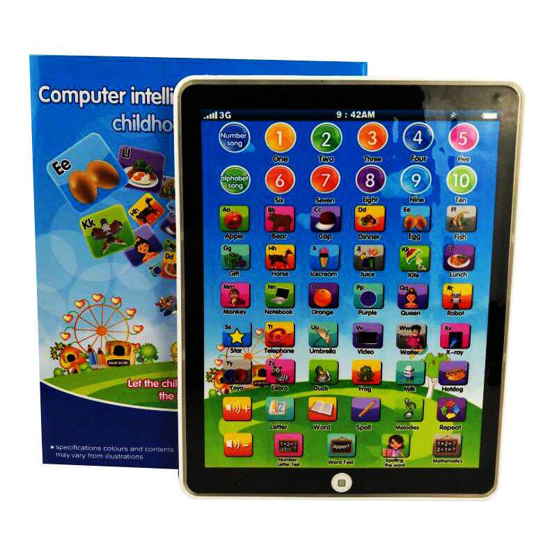 Kids Tablet Toy Educational Toddler Toys Laptop English Lear - 实物图