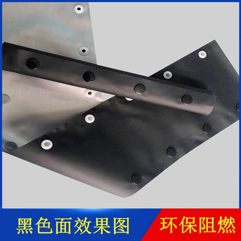 银灰+黑色扣式结束带 PVC按扣套管 灰黑色扣式结束带HPC 50米装