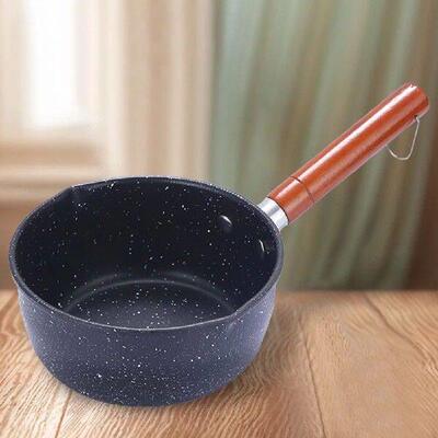 Non-Stick Sauce Pan Milk Saucepan with Pour Spout Stick