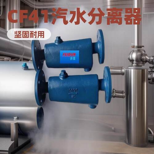 CF41-16C蒸汽汽水分离器法兰高温节能冷凝水气水分离DN80