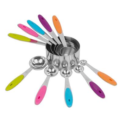Stainless Steel Measuring Cups Spoons Set Stackable
