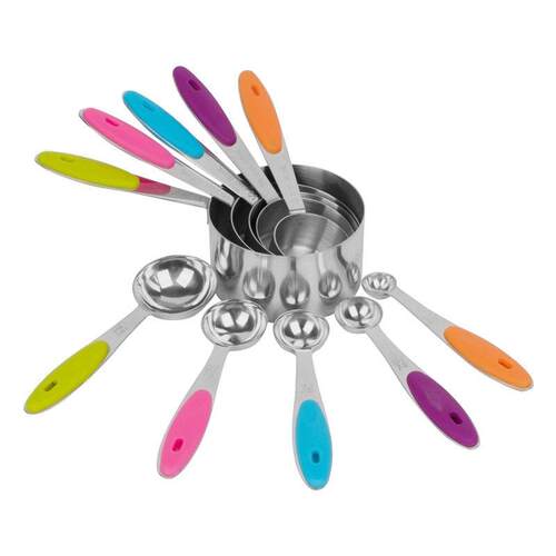 Stainless Steel Measuring Cups Spoons Set Stackable