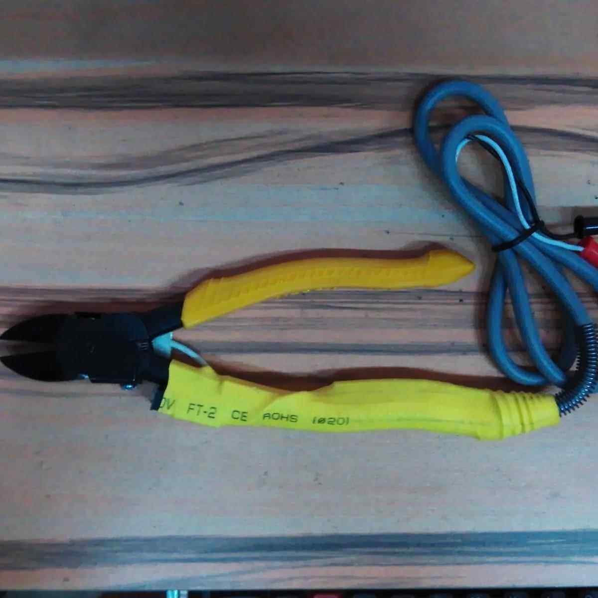 -1200HT-180HT-2斜0电热剪塑-1200料剪钳0水口钳口