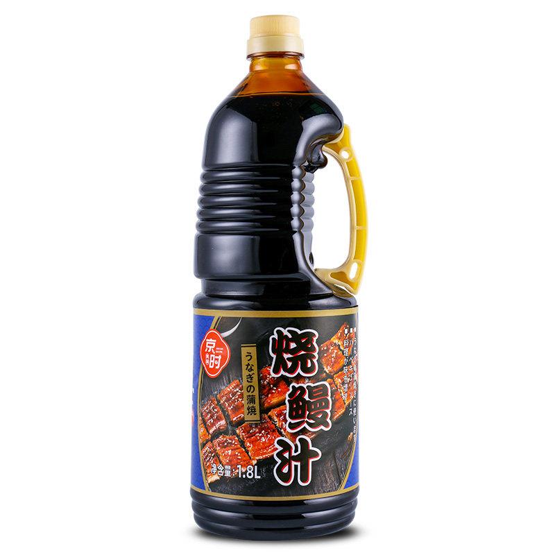 鳗鱼汁京时鳗鱼汁1.8L日式烤鳗蒲烧鳗鱼汁拌饭鳗鱼盖饭寿司调