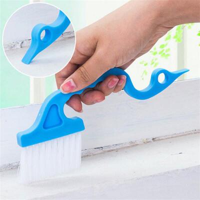 Creative Handheld Groove Brush for Windows and Doors, Kitche