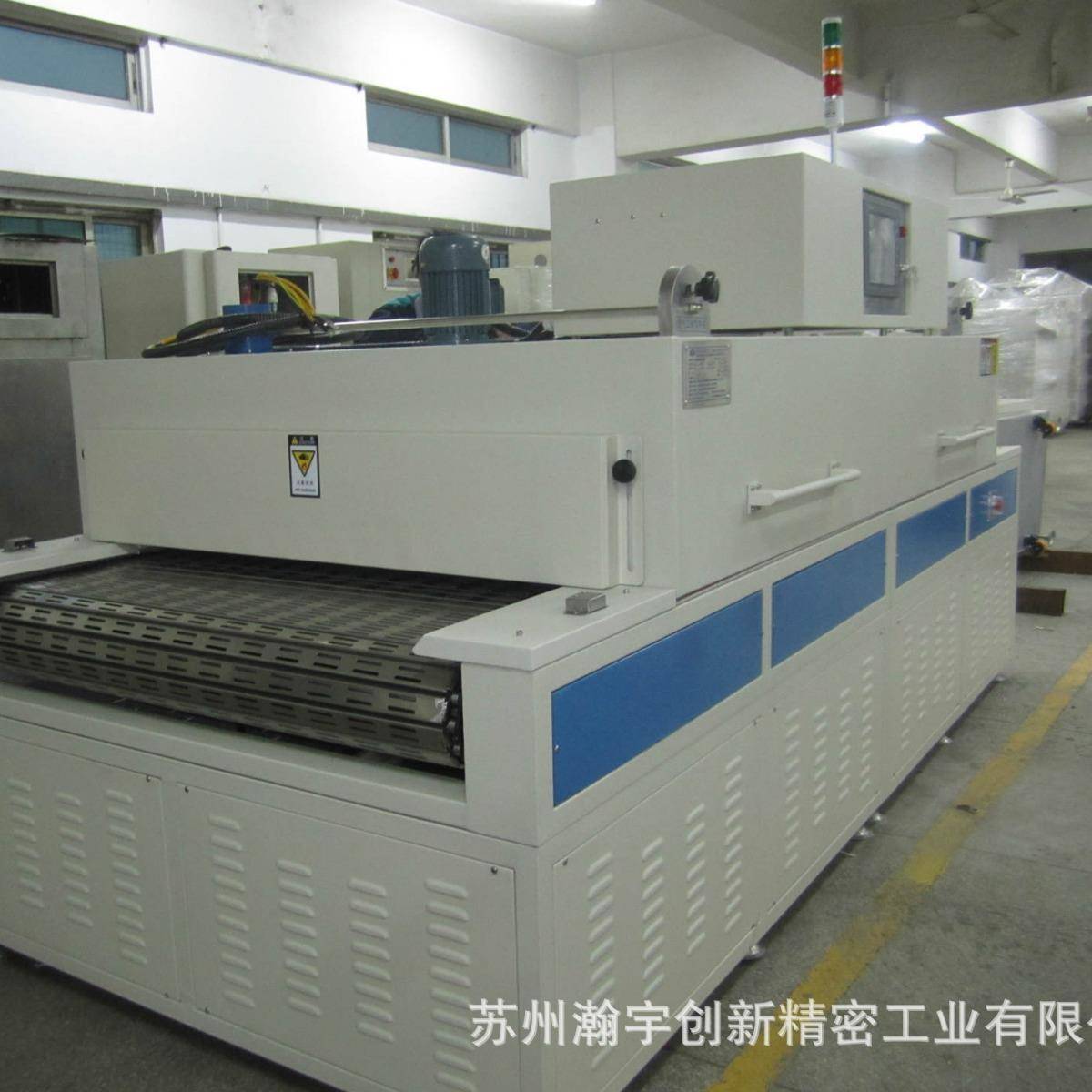 水处理材料加热冷却隧道炉双排灌胶固化冷却隧道炉PCB板三防漆