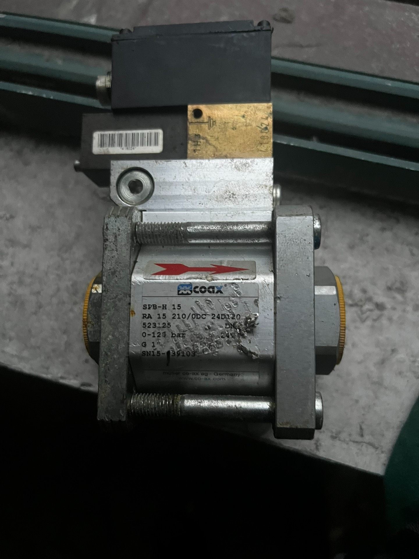 德国COAX 电磁阀 SPB-H 15 523125 拆机