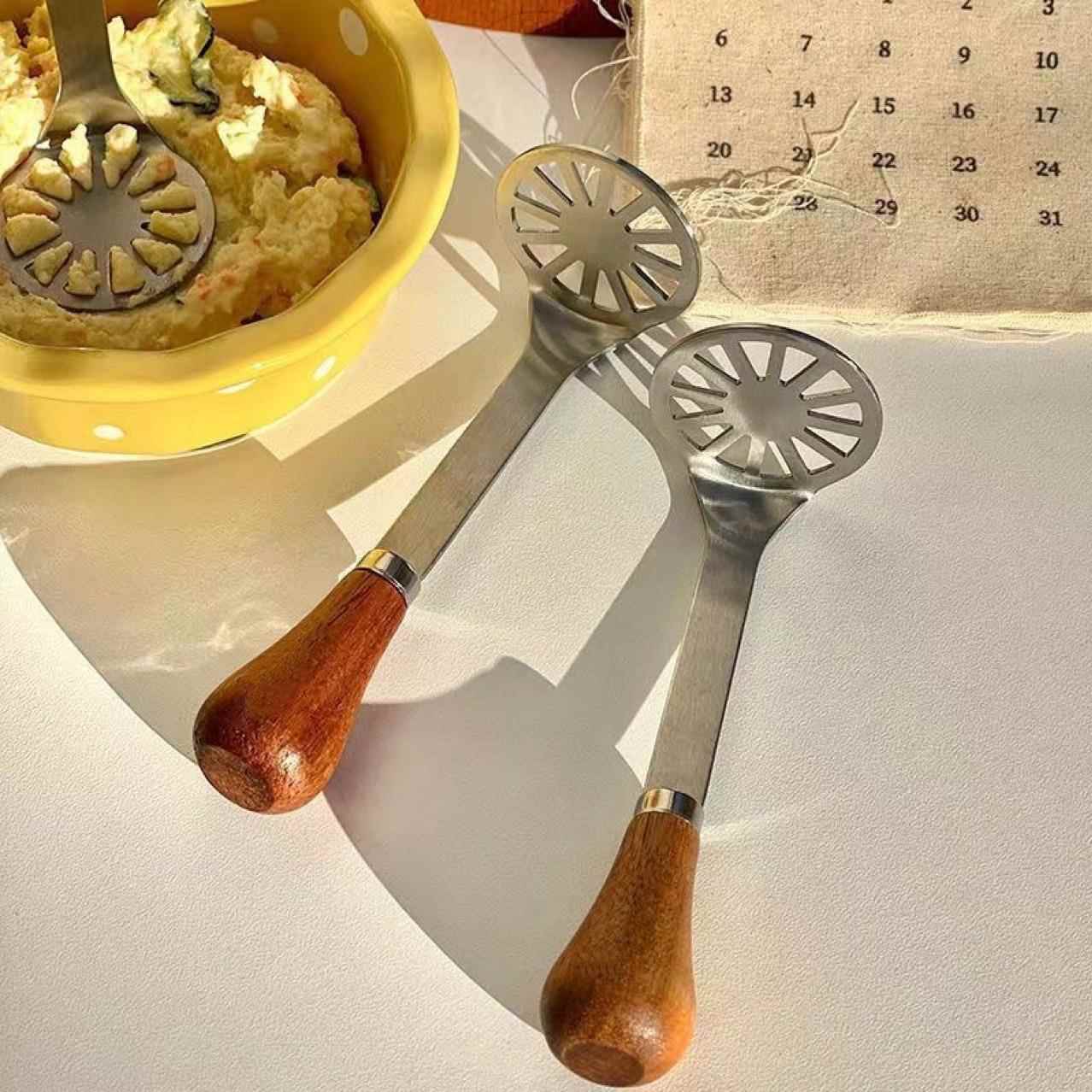 不锈钢土豆压泥器家用婴儿宝宝辅食工具紫薯捣泥鸡蛋碾压捣碎新款