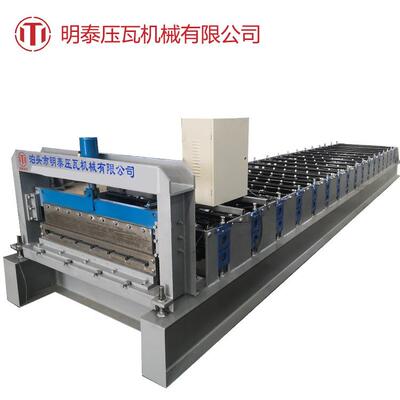 折叠房机械成型机 明泰机械 折合口设备子母口机 箱房成型机型材
