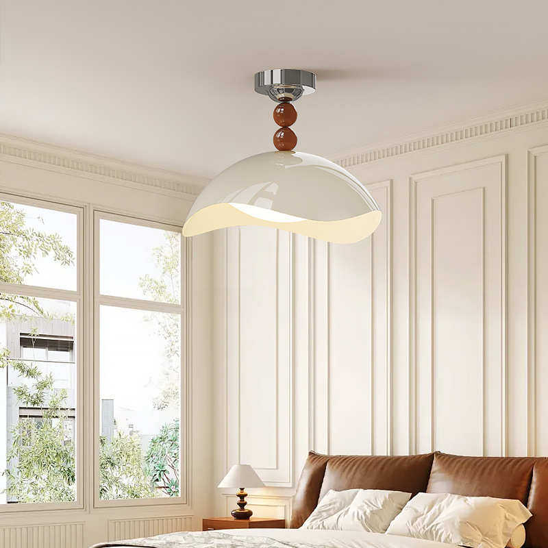 蛋壳中古风卧室灯吸顶灯少女风ins护眼灯孟菲斯高级感主卧房间灯,家装灯饰光源,智能吸顶灯,淘宝优惠券,粉丝福利购,淘宝优惠卷