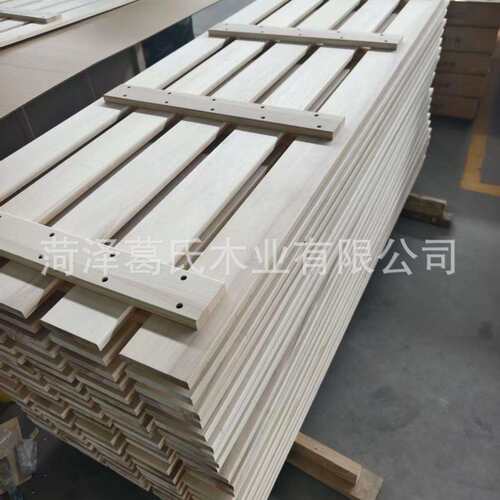 家具制作排骨条床板条 杨木床板条 直拼板 床架支撑榻榻米木床板