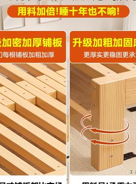 全实木抽拉床伸拼缩床榻多F976T96H功能折叠沙发床两用小户简易榻