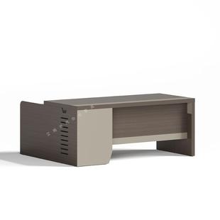 管主办公桌经理电桌现代简约导领大班台高端单人脑办公室老板AJ29