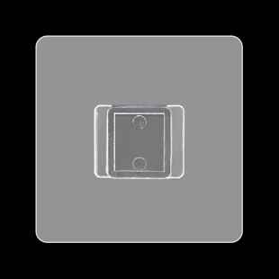 肥皂盒壁挂式强力粘钩u型母扣加厚贴置物架粘贴片免打孔通用透明